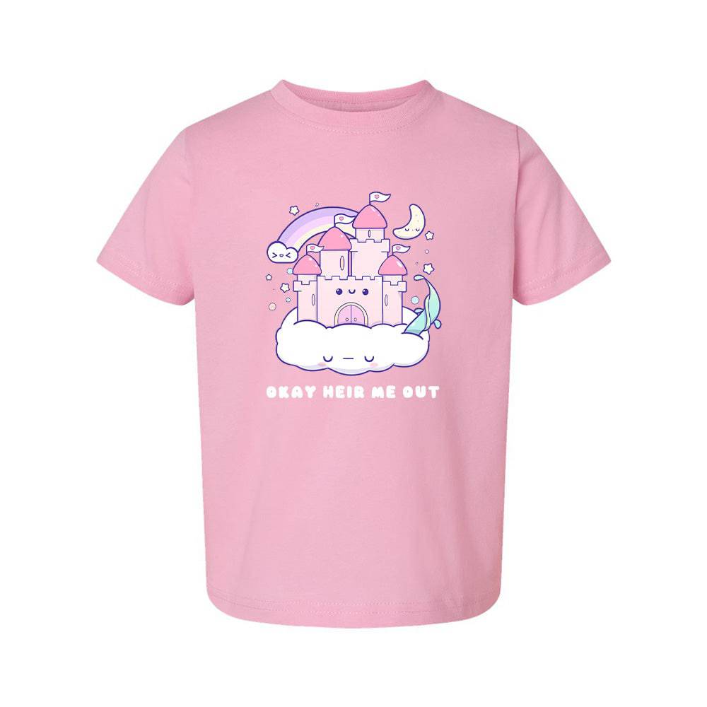 Castle Pink Toddler T-shirt