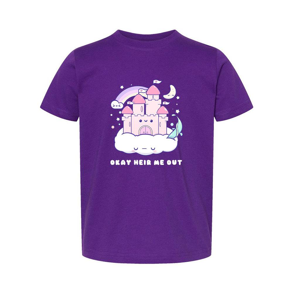 Castle Purple Toddler T-shirt