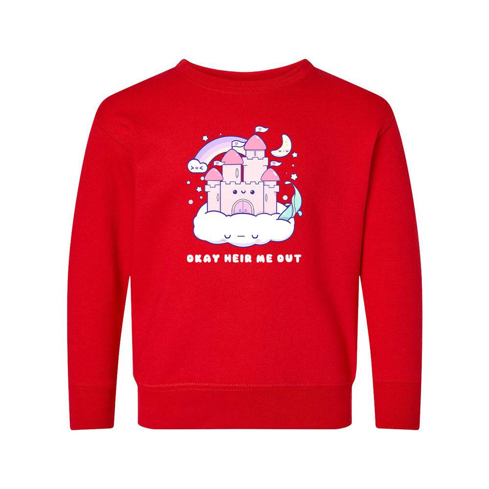 Red Castle Toddler Crewneck Sweatshirt