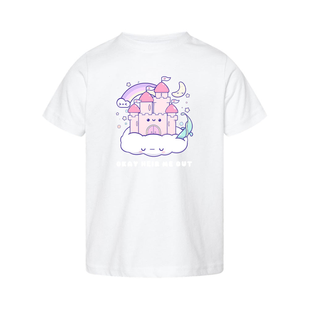 Castle White Toddler T-shirt