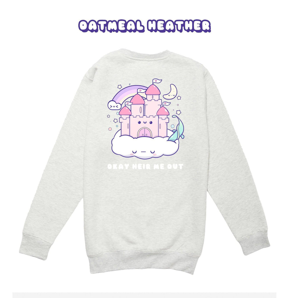 Castle Crewneck Premium Sweater - Super Kawaii Labs