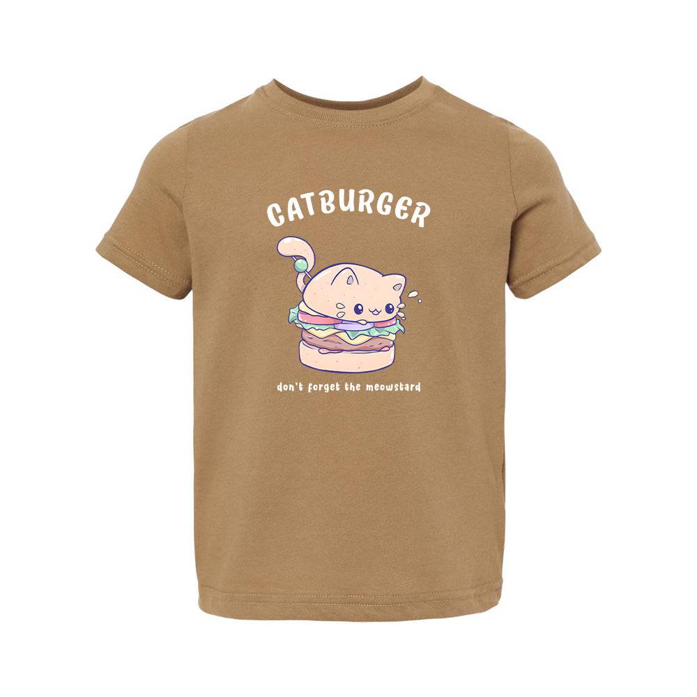 Catburger Coyote Brown Toddler T-shirt