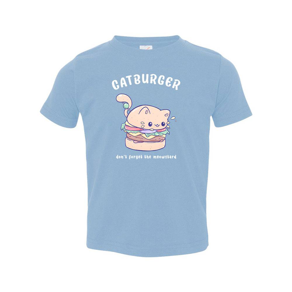 Catburger Light Blue Toddler T-shirt