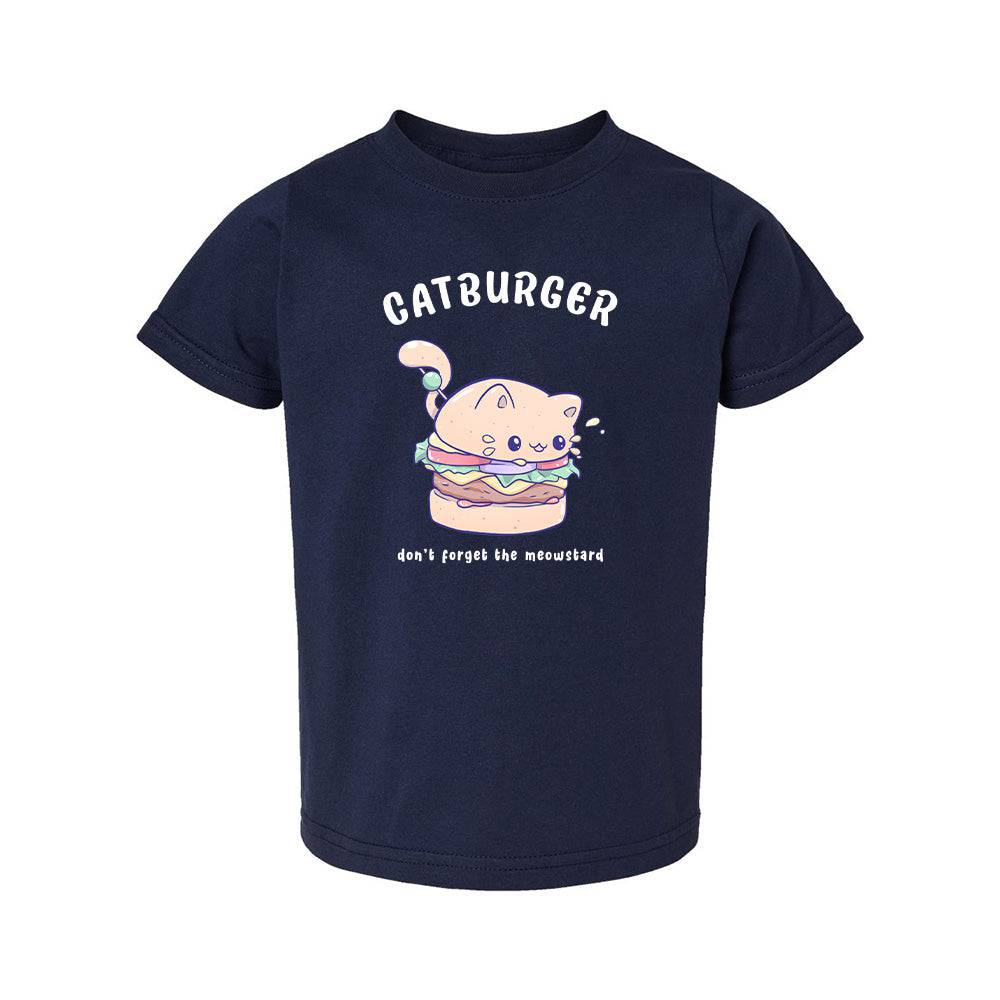 Catburger Navy Toddler T-shirt