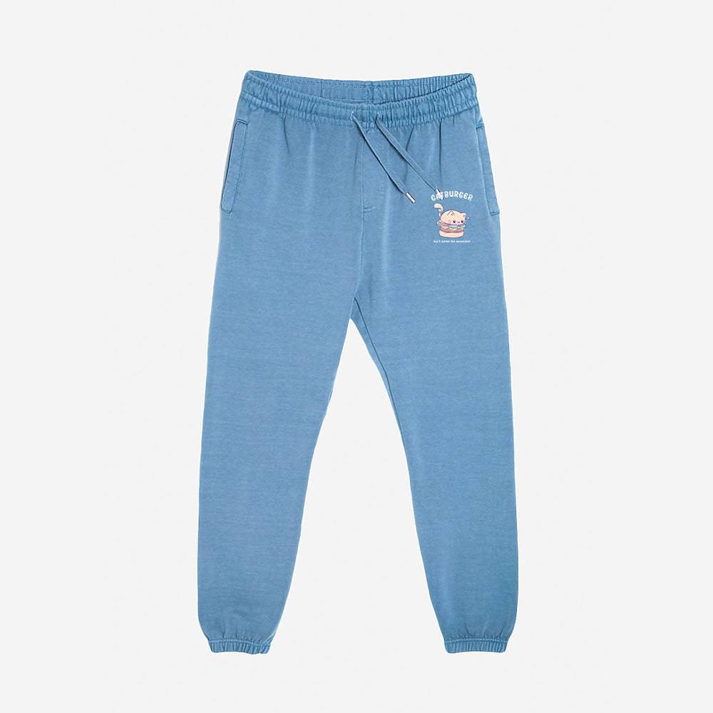 Pebble Blue Catburger Urban Sweatpants