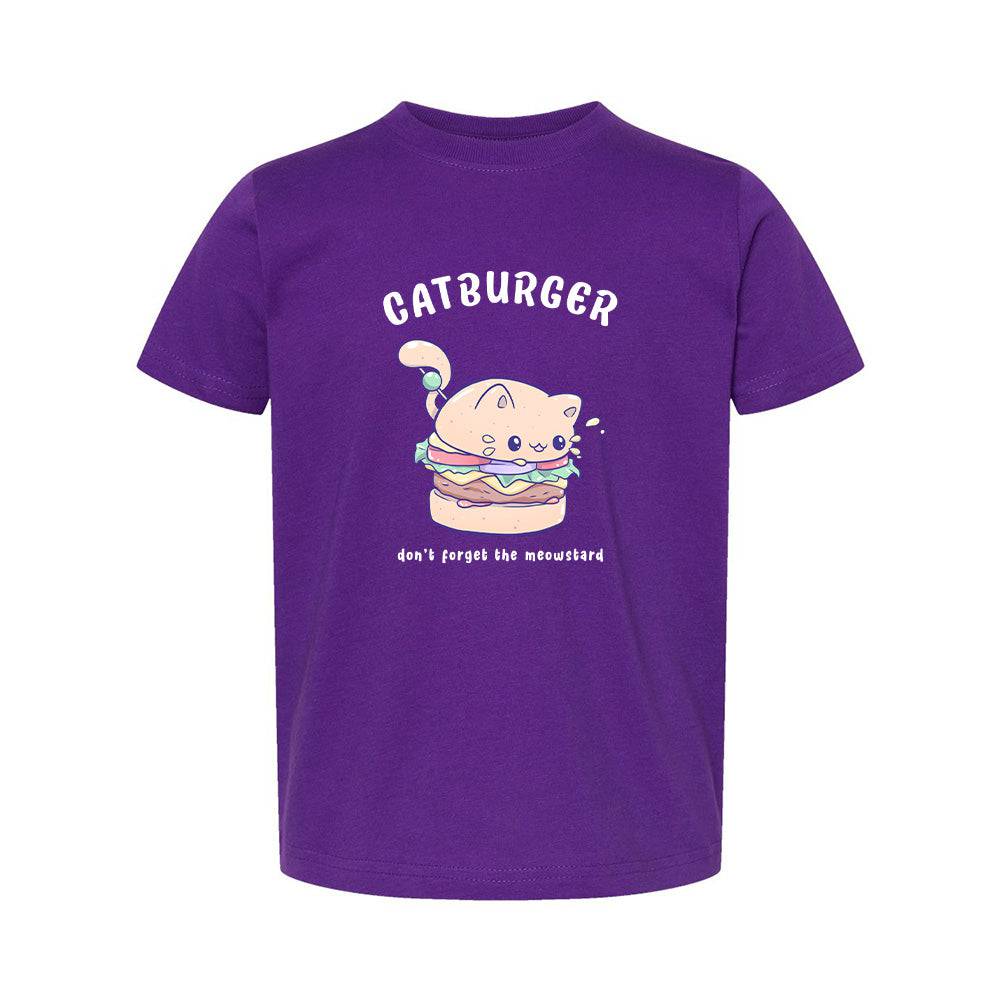 Catburger Purple Toddler T-shirt