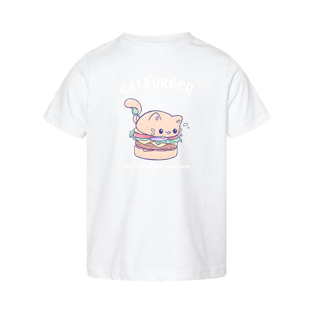 Catburger White Toddler T-shirt