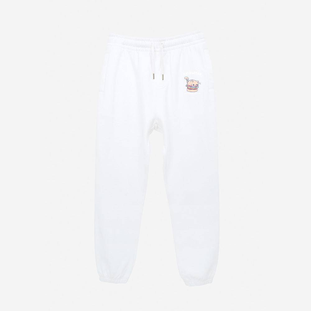 White Catburger Urban Sweatpants