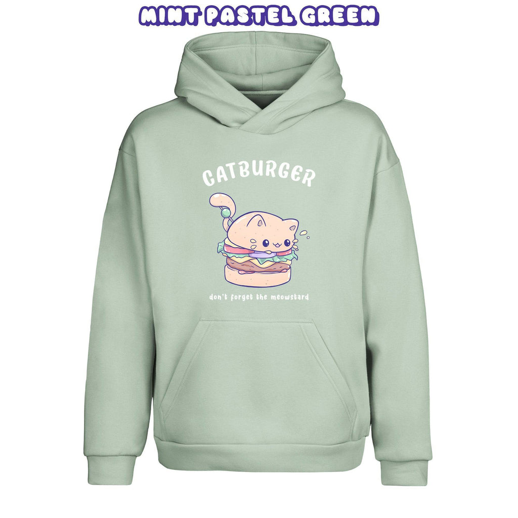 Catburger Pullover Urban Hoodie - Super Kawaii Labs