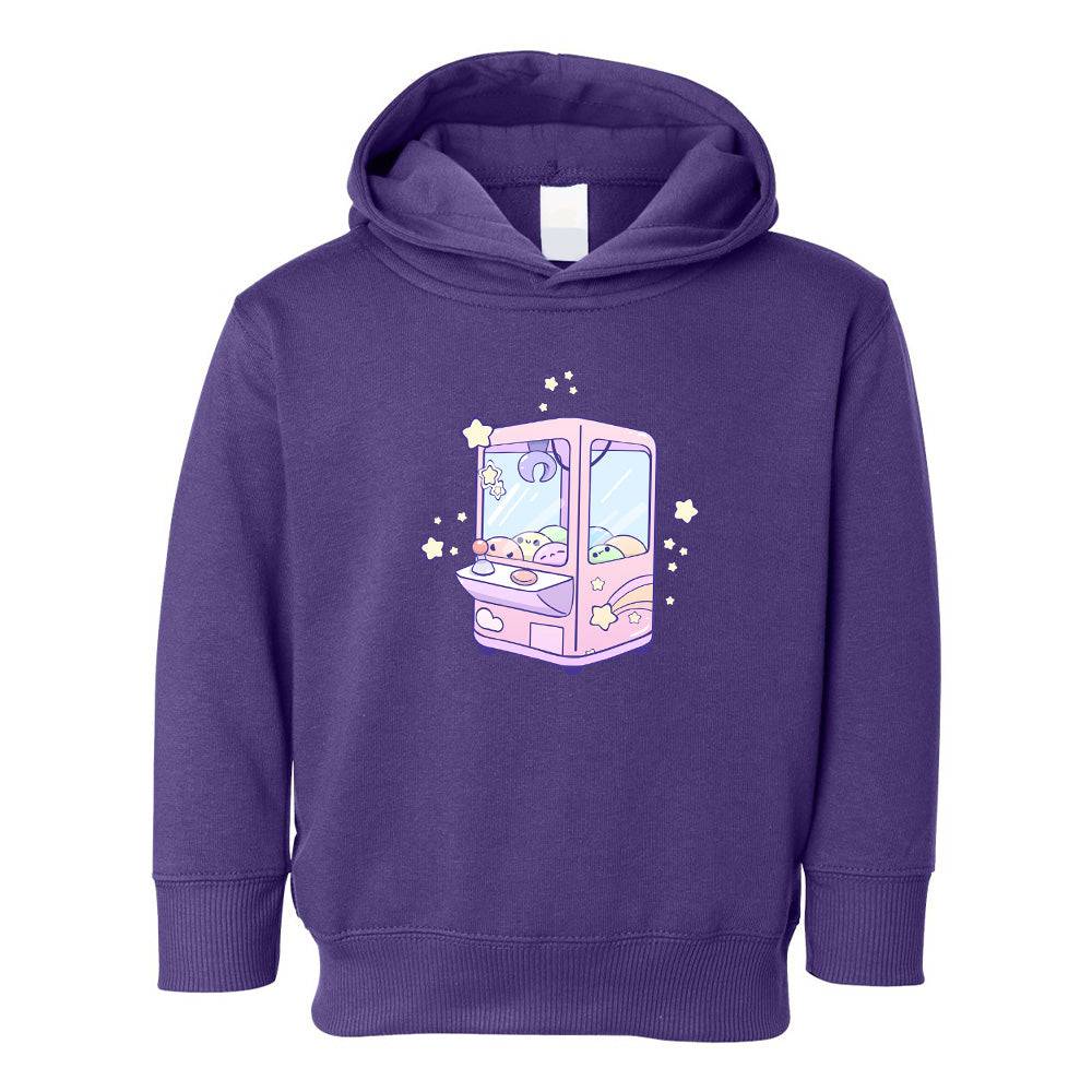 Purple Toddler Fleece Pullover Hoodie