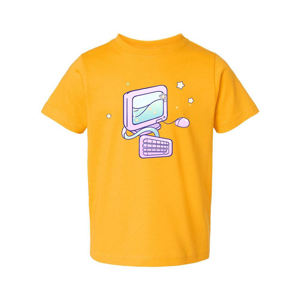 Computer Gold Toddler T-shirt