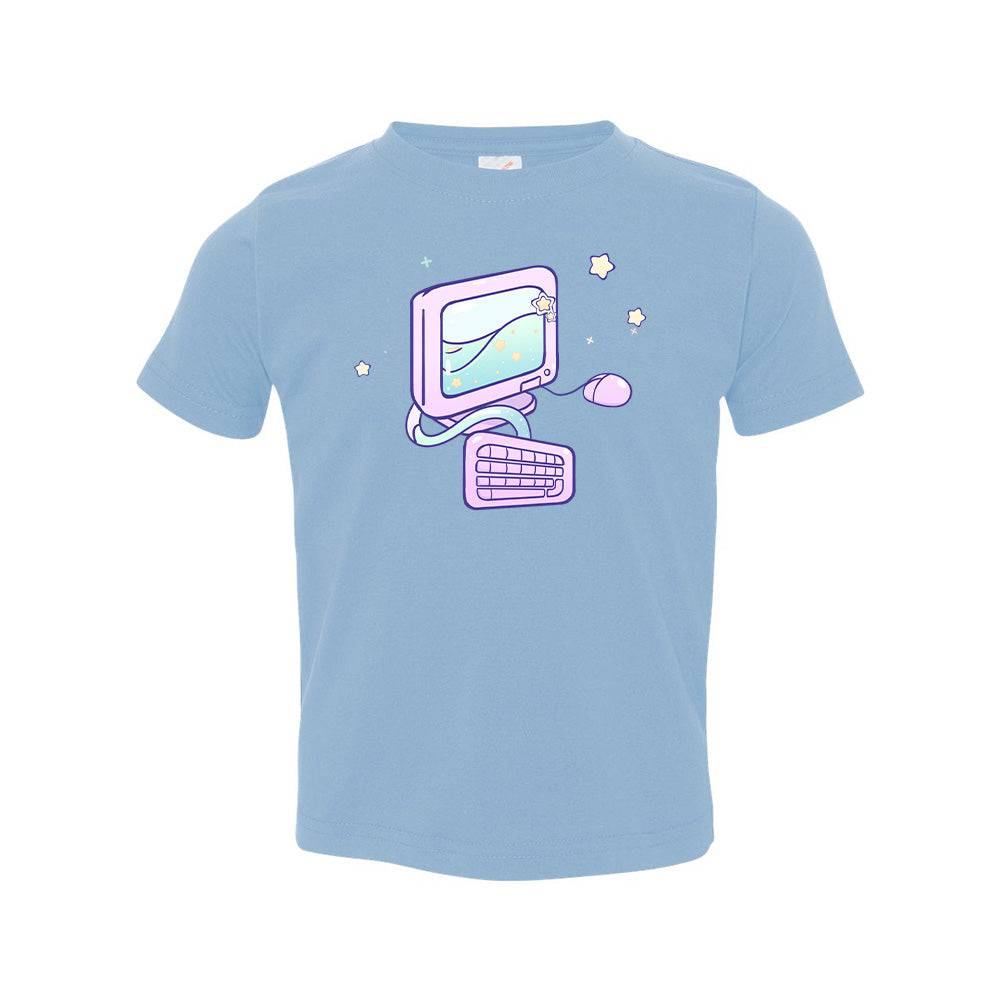 Computer Light Blue Toddler T-shirt