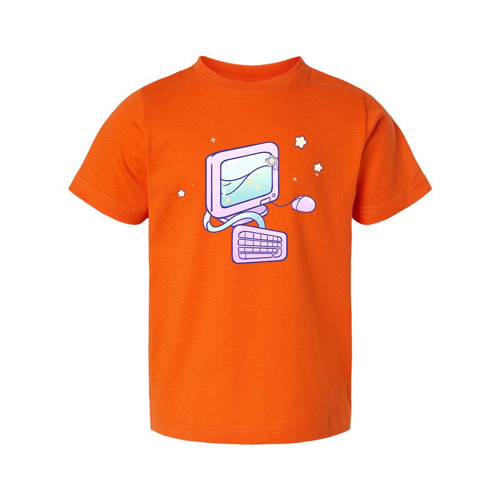 Computer Orange Toddler T-shirt