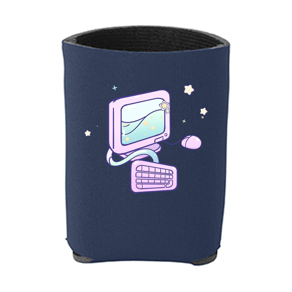 Kawaii Navy Computer Beverage Holder