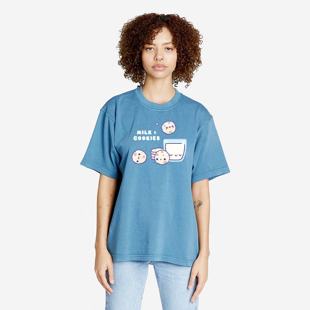 Pebble Ice Cookies Oversized Boxy Streetwear Tee