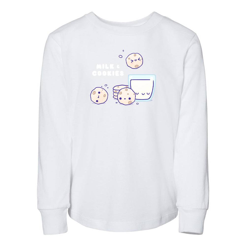 White Cookies Toddler Longsleeve Sweatshirt