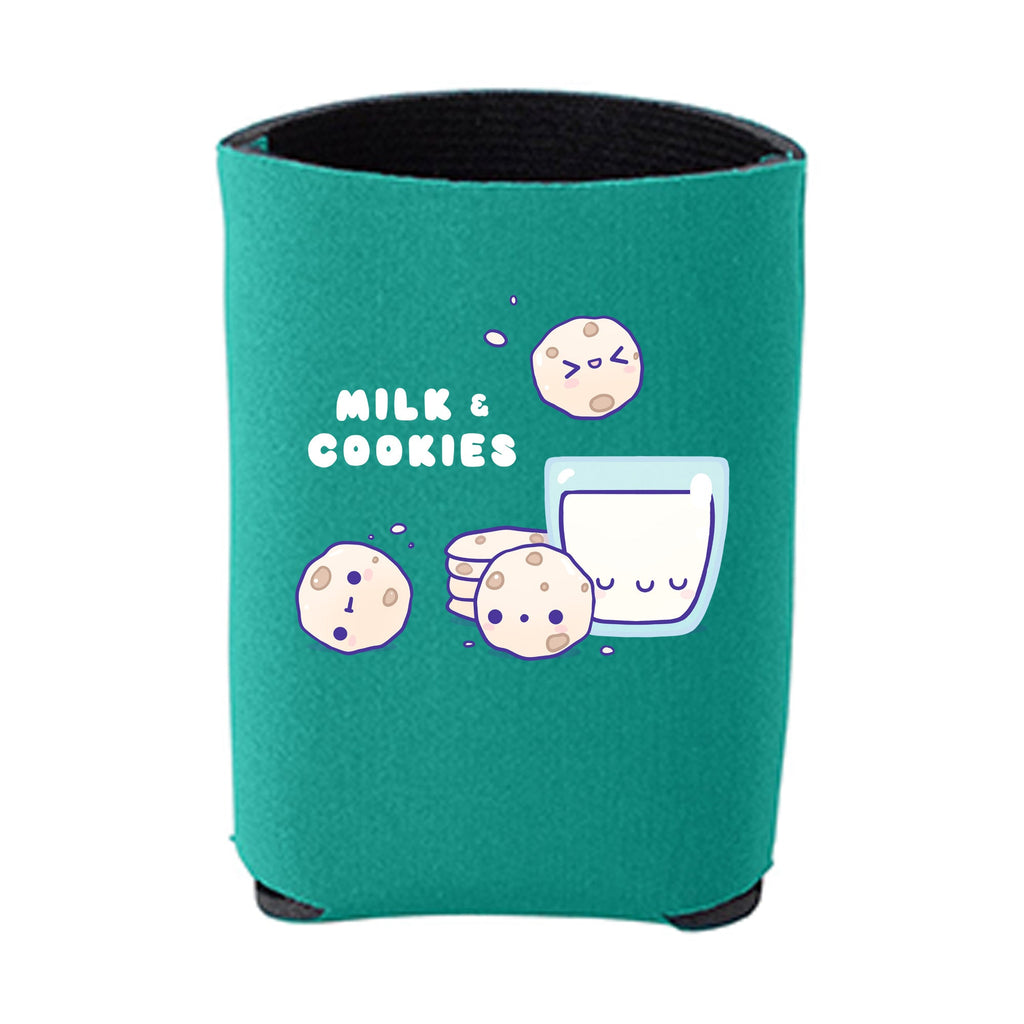 Kawaii Teal Cookies Beverage Holder