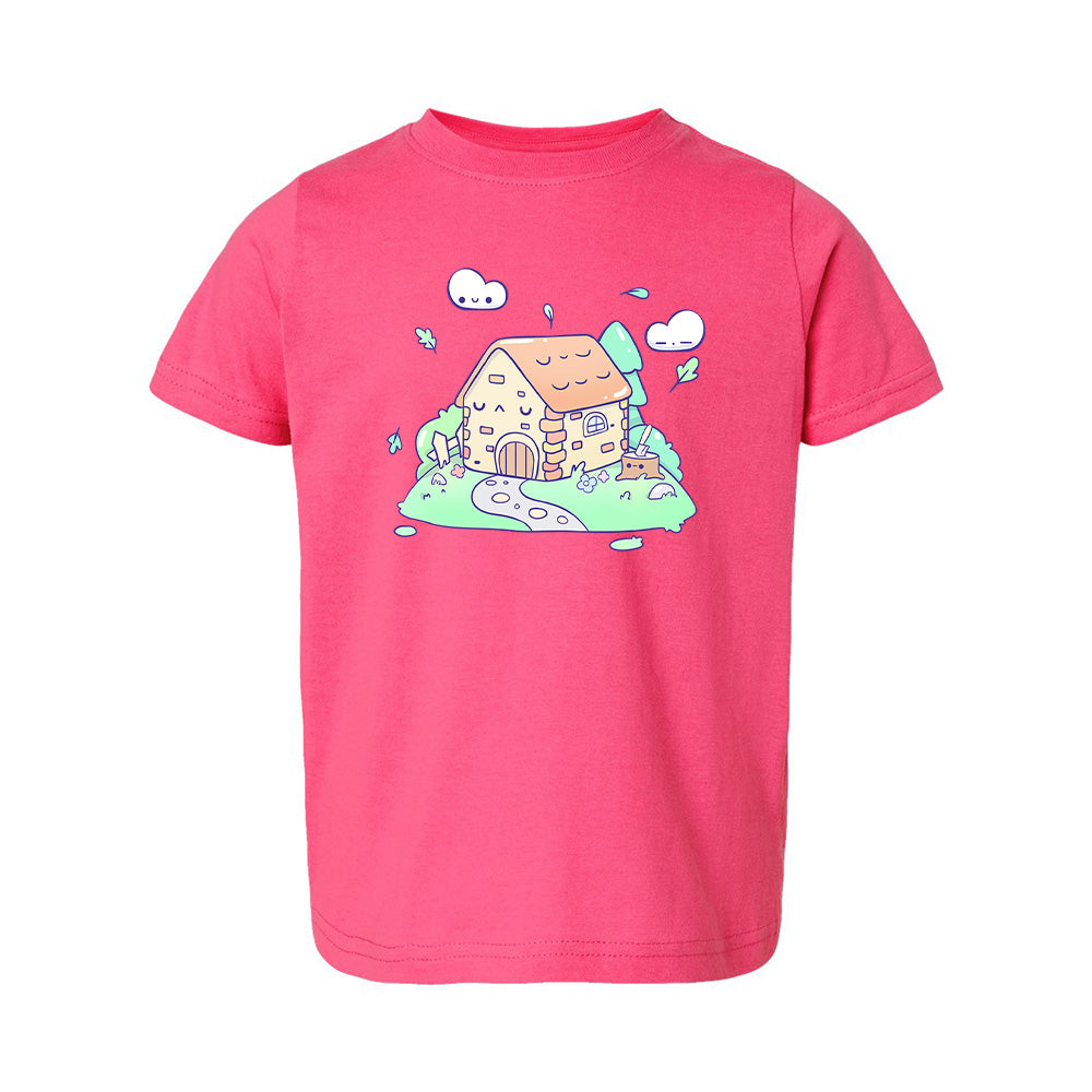 Cottage Hot Pink Toddler T-shirt