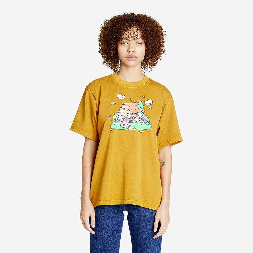 Peanut Butter Cottage Oversized Boxy Streetwear Tee