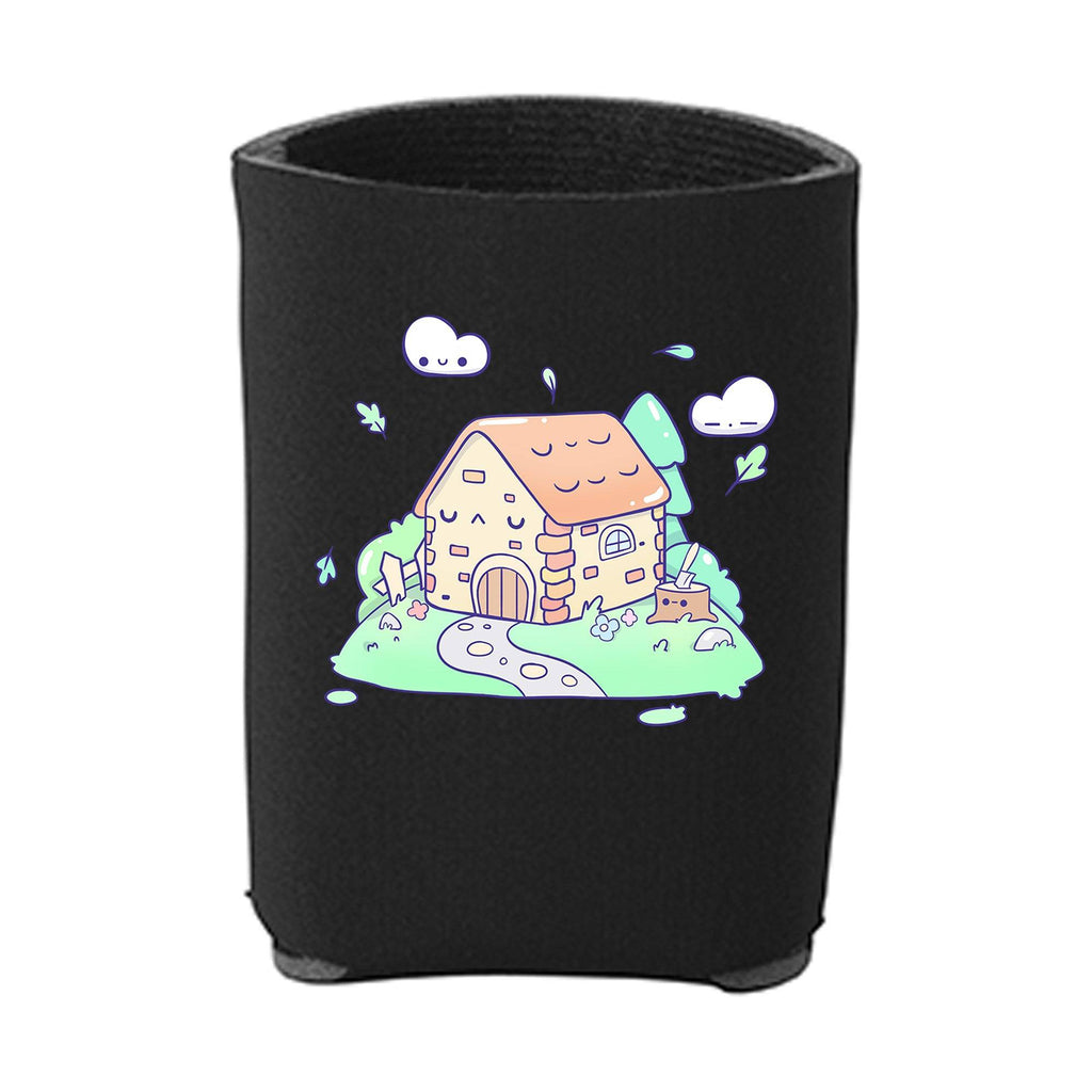 Kawaii Black Cottage Beverage Holder