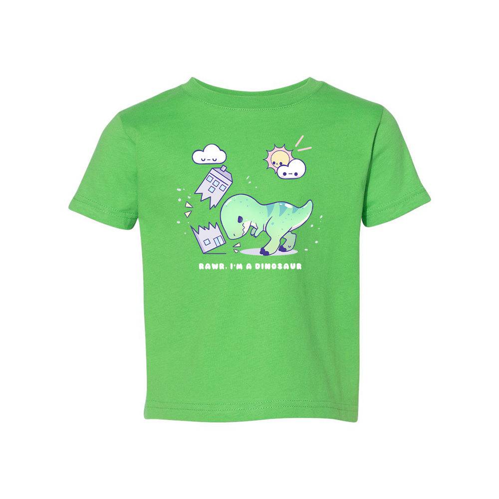 Dino Apple Green Toddler T-shirt