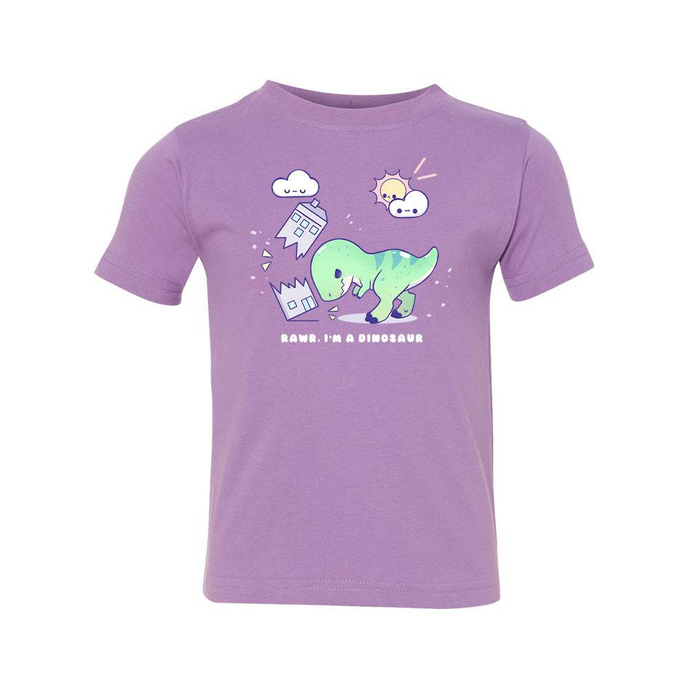 Dino Lavender Toddler T-shirt