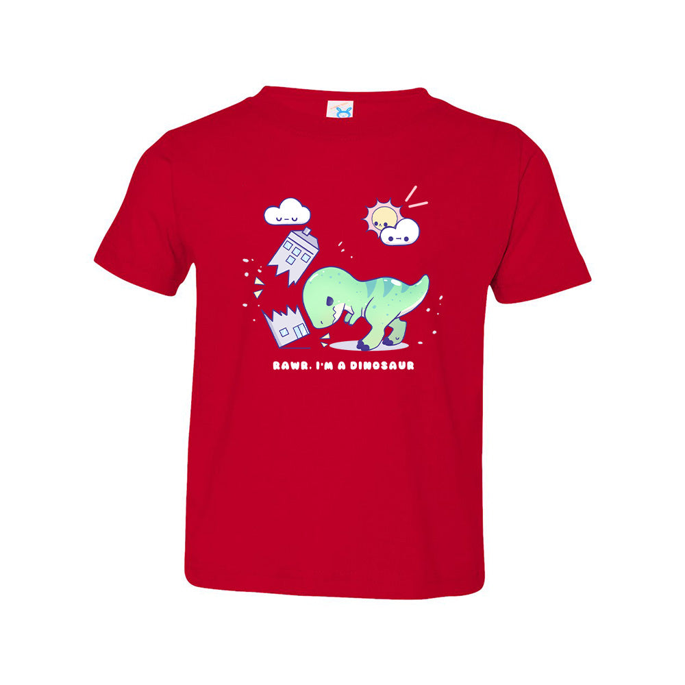 Dino Red Toddler T-shirt