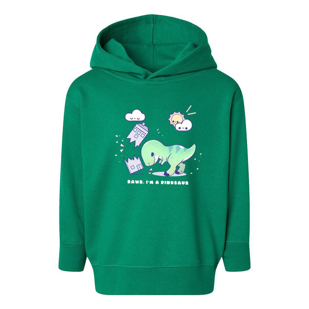 Green Toddler Fleece Pullover Hoodie