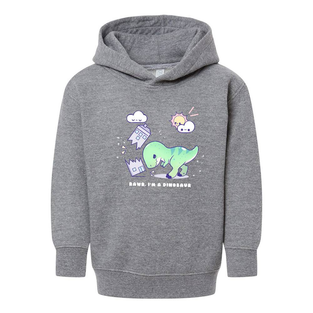 Heather Gray Toddler Fleece Pullover Hoodie