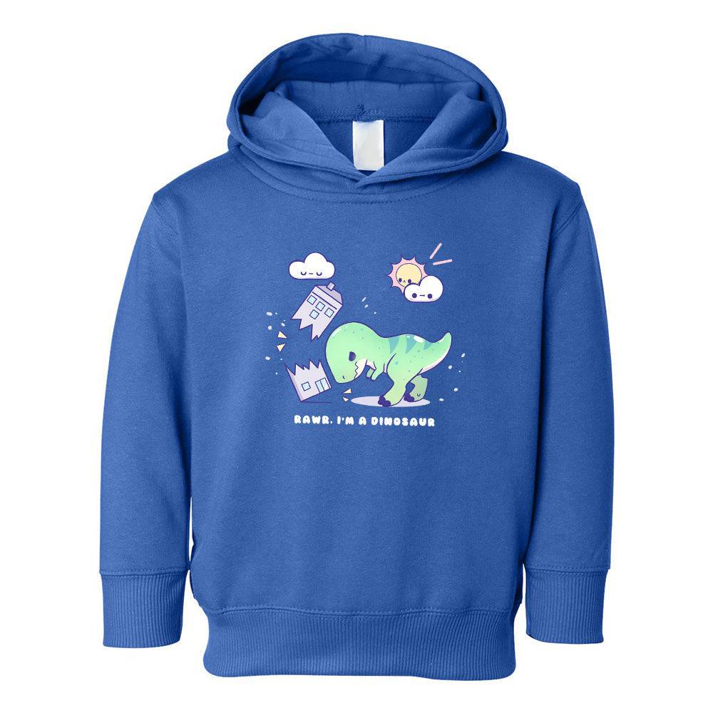 Royal Blue Toddler Fleece Pullover Hoodie