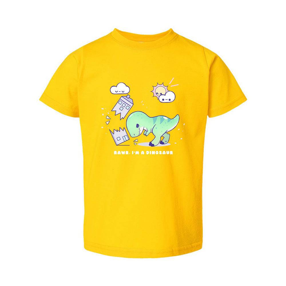 Dino Yellow Toddler T-shirt