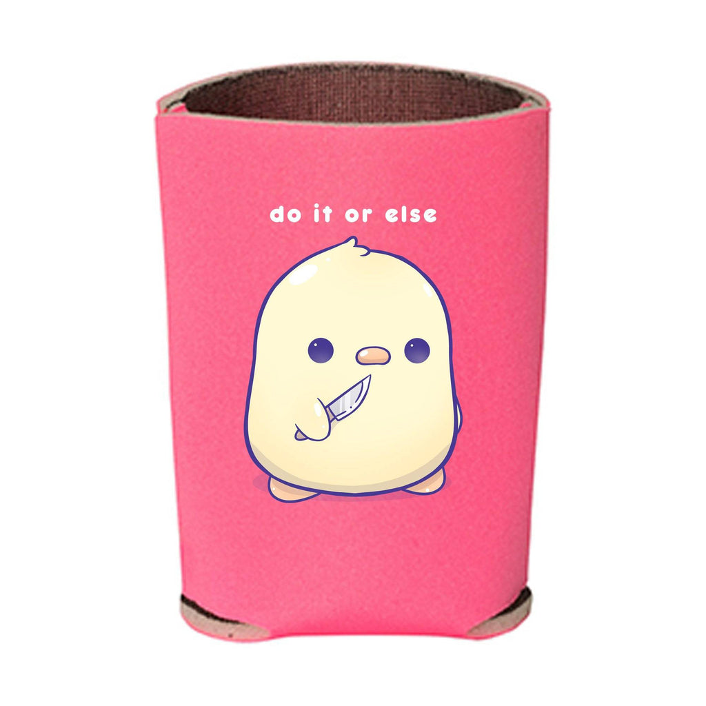 Kawaii Pink DuckKnife Beverage Holder