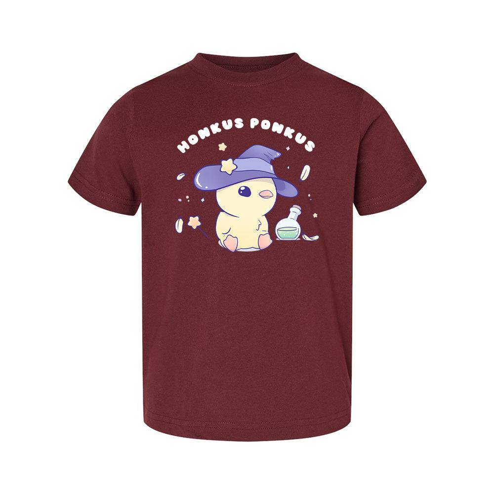 Duck Maroon Toddler T-shirt