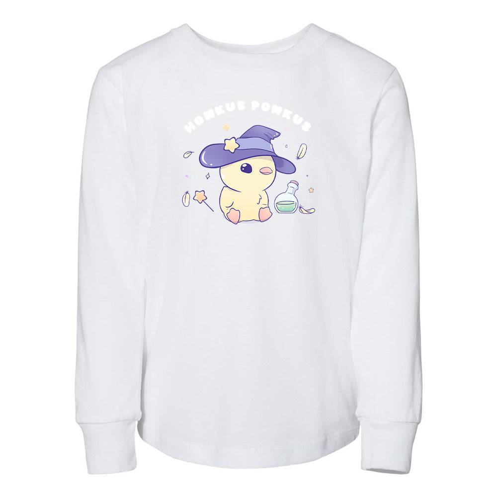 White Duck Toddler Longsleeve Sweatshirt