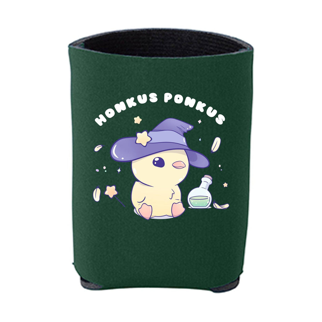 Kawaii Forest Green Duck Beverage Holder