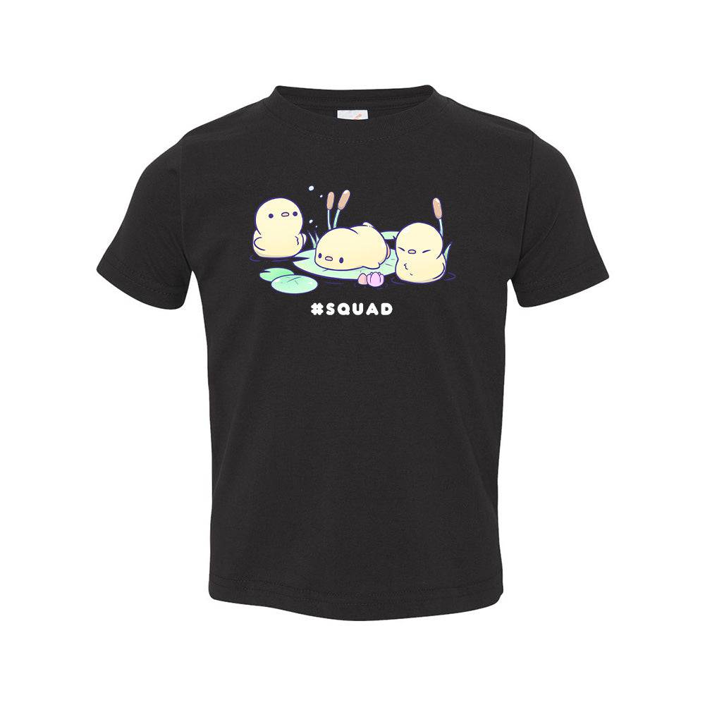 Duckies Black Toddler T-shirt