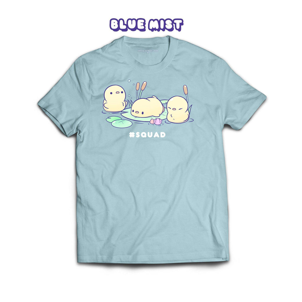 Duckies T-shirt, Blue Mist 100% Ringspun Cotton T-shirt
