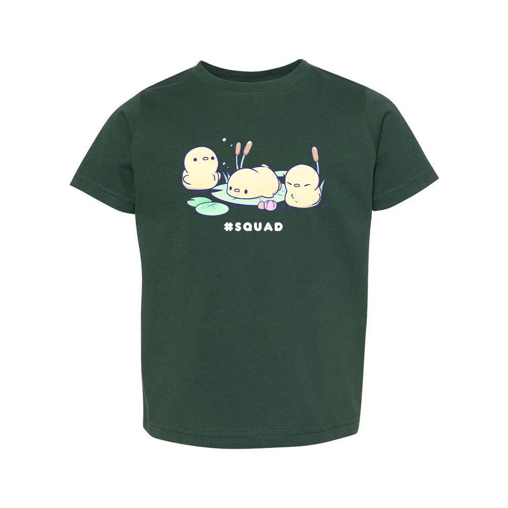 Duckies Forest Green Toddler T-shirt