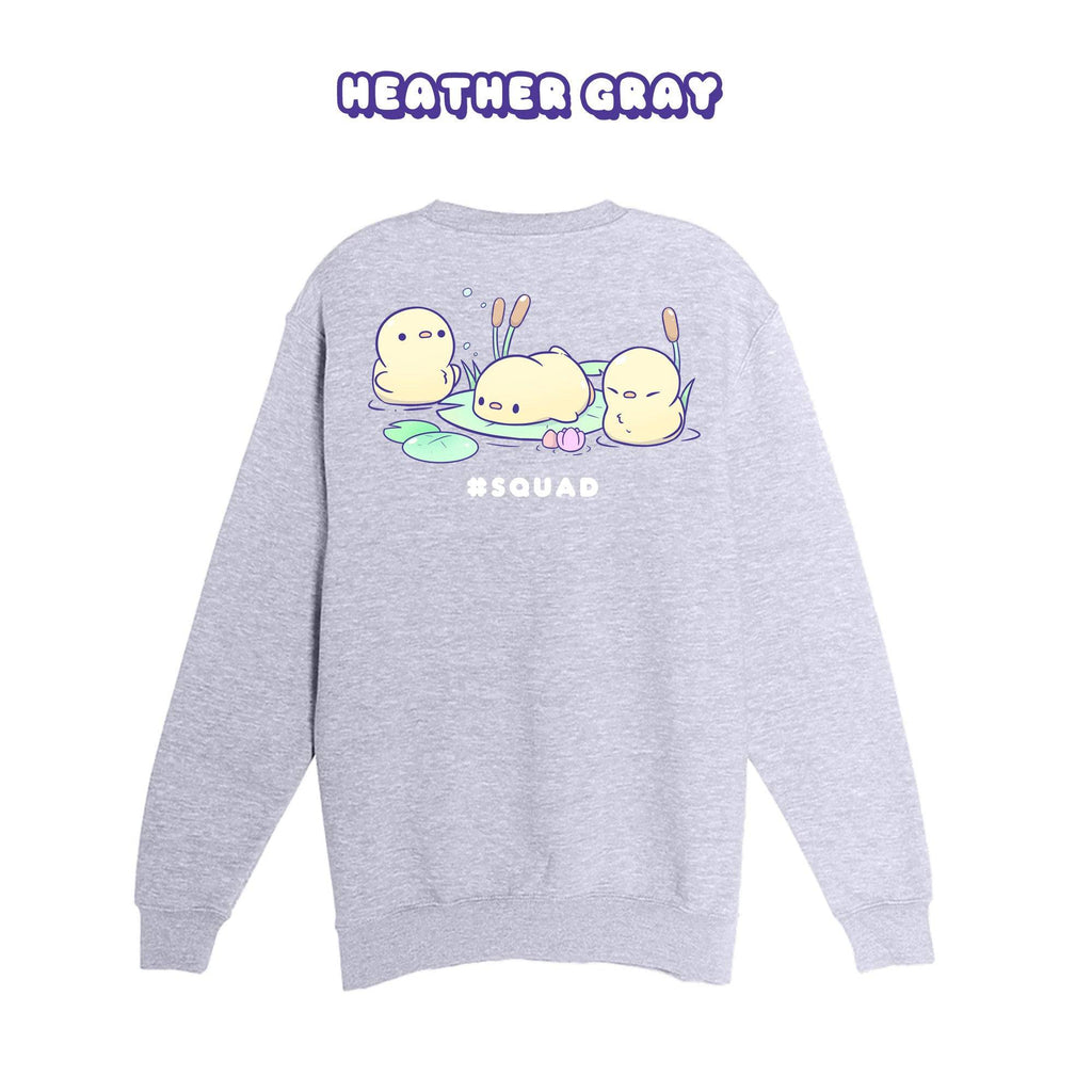 Duckies Heather Gray Crewneck Sweatshirt