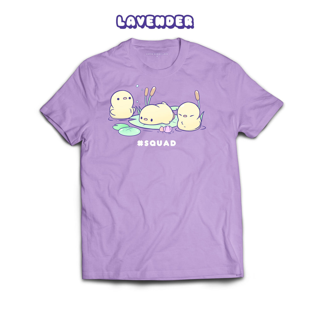 Duckies T-shirt, Lavender 100% Ringspun Cotton T-shirt