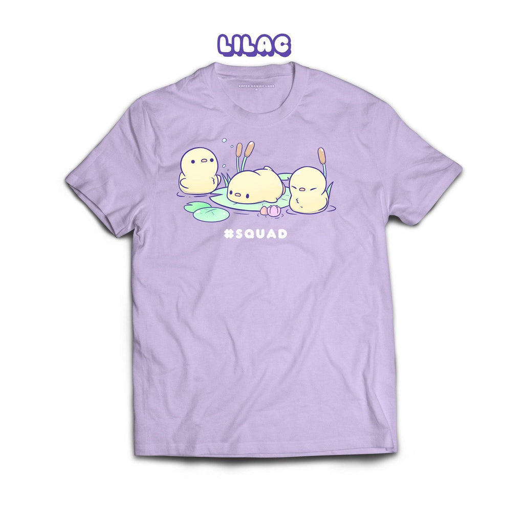 Duckies T-shirt, Lilac 100% Ringspun Cotton T-shirt