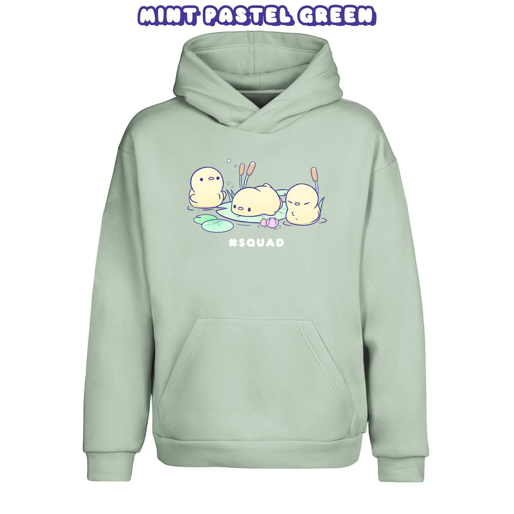 Duckies Mint Pastel Green Pullover Urban Hoodie