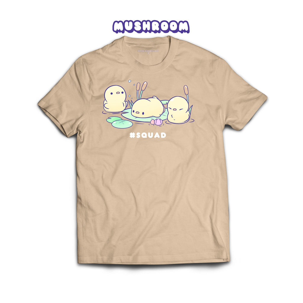 Duckies T-shirt, Mushroom 100% Ringspun Cotton T-shirt