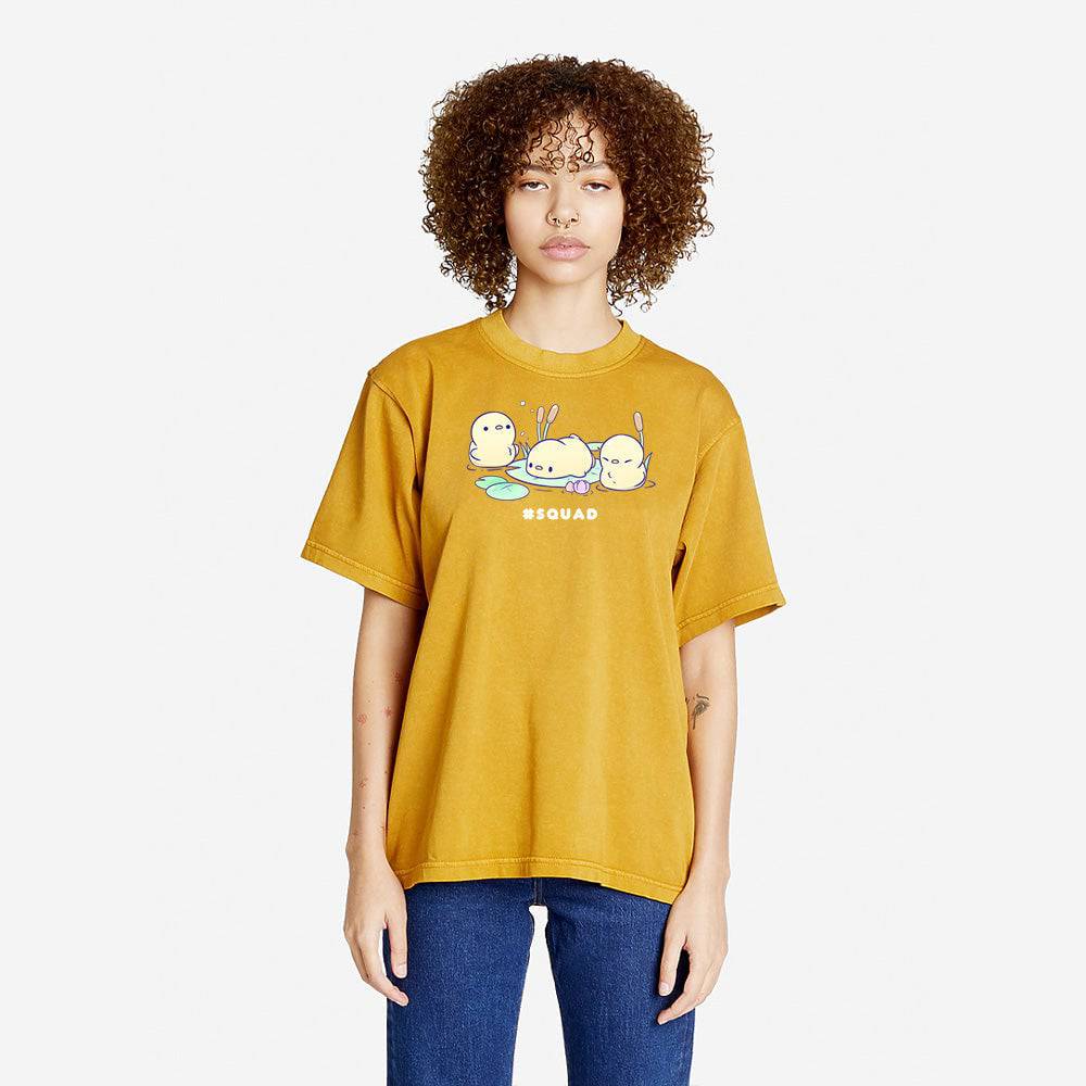 Peanut Butter Duckies Oversized Boxy Streetwear Tee