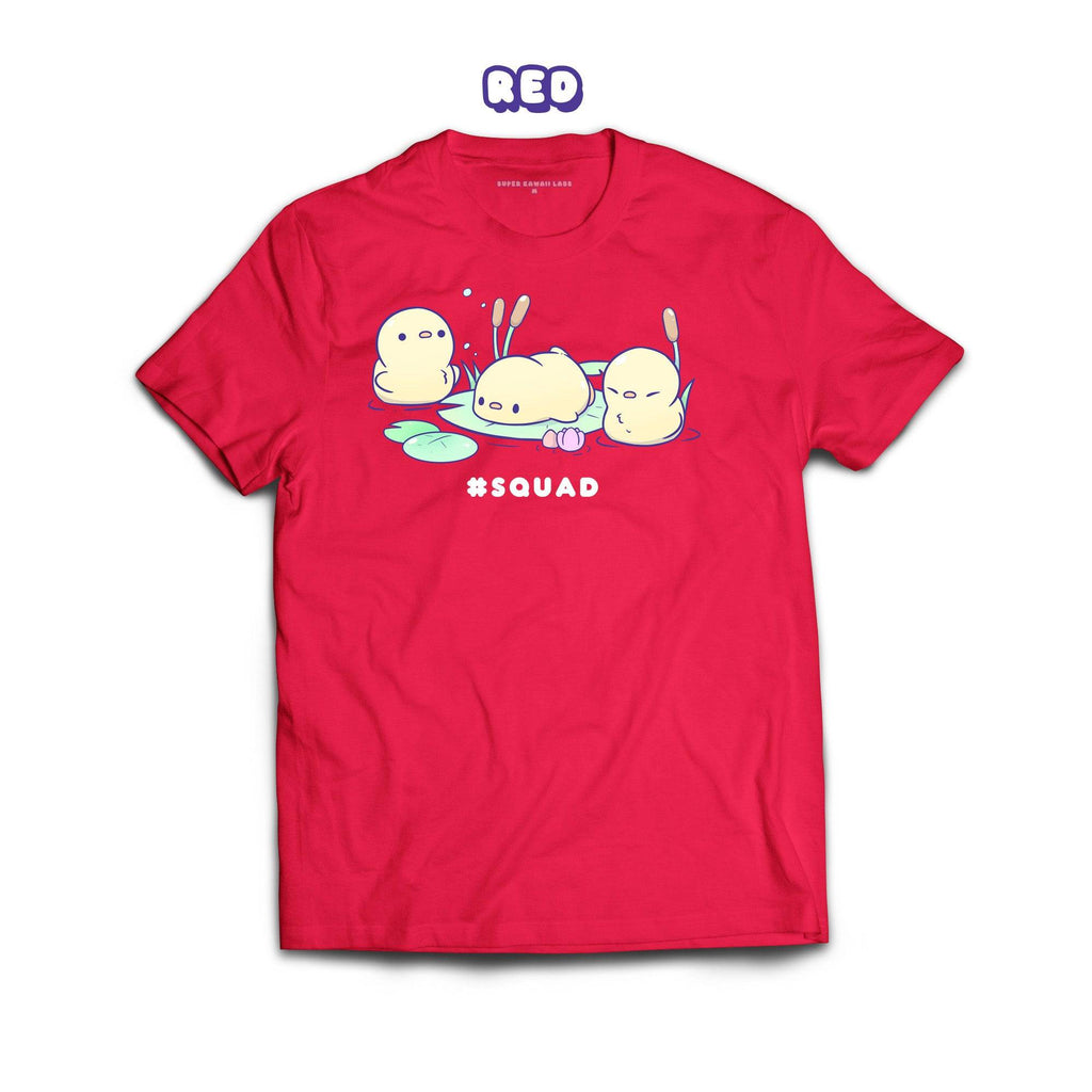 Duckies T-shirt, Red 100% Ringspun Cotton T-shirt