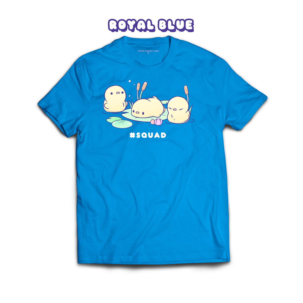 Duckies T-shirt, Royal Blue 100% Ringspun Cotton T-shirt