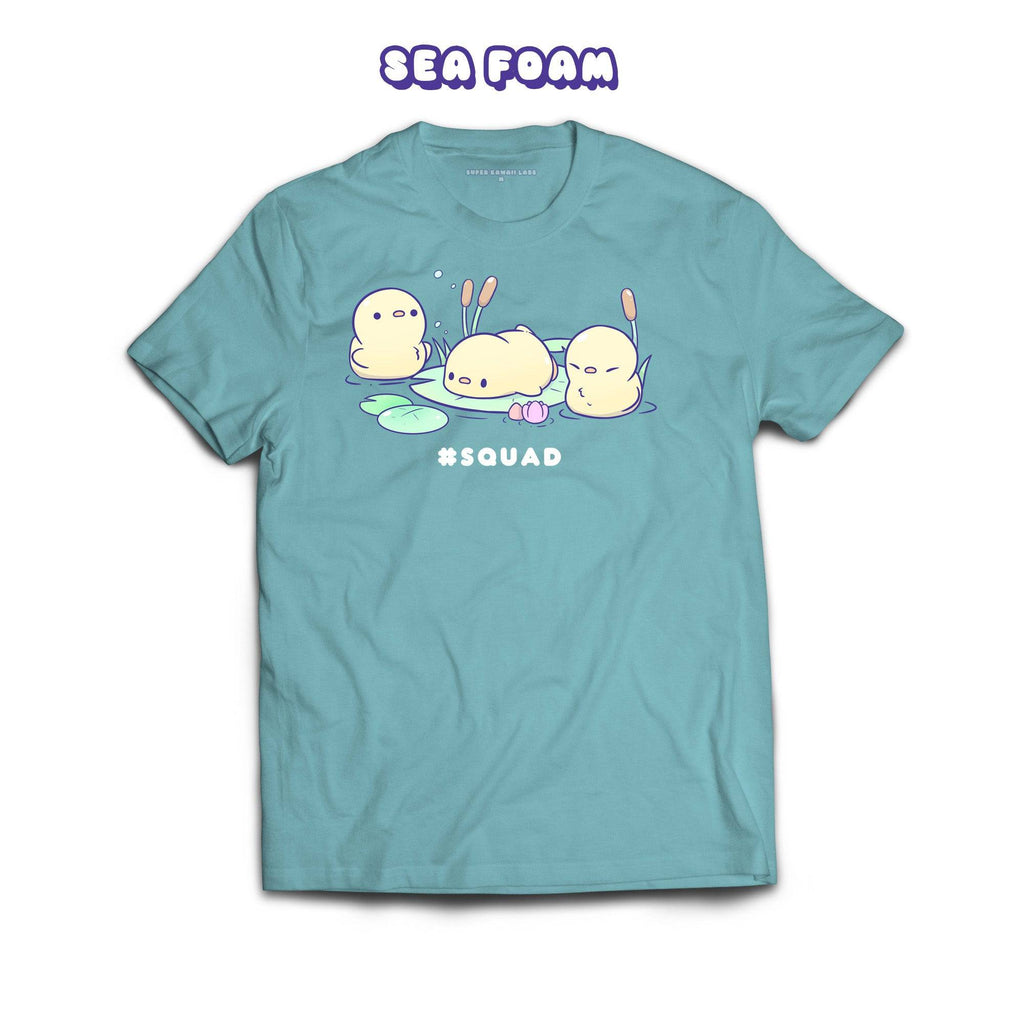 Duckies T-shirt, Sea Foam 100% Ringspun Cotton T-shirt
