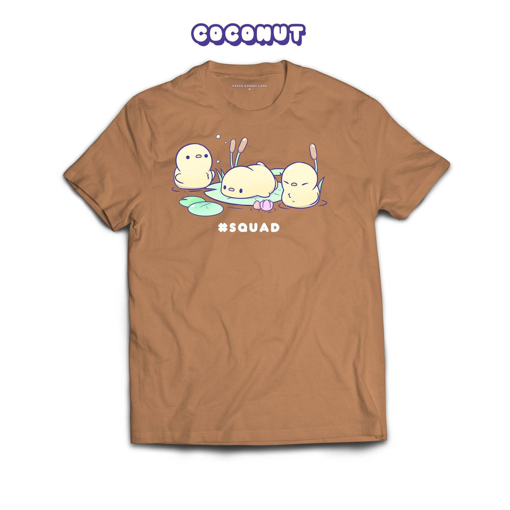 Duckies T-shirt, Toasted Coconut 100% Ringspun Cotton T-shirt