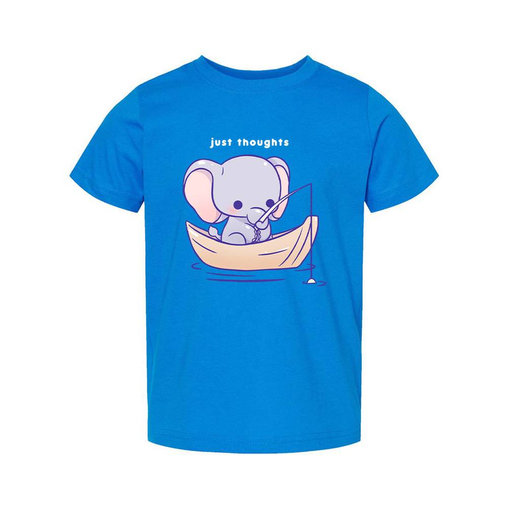 Elephant Cobalt Toddler T-shirt