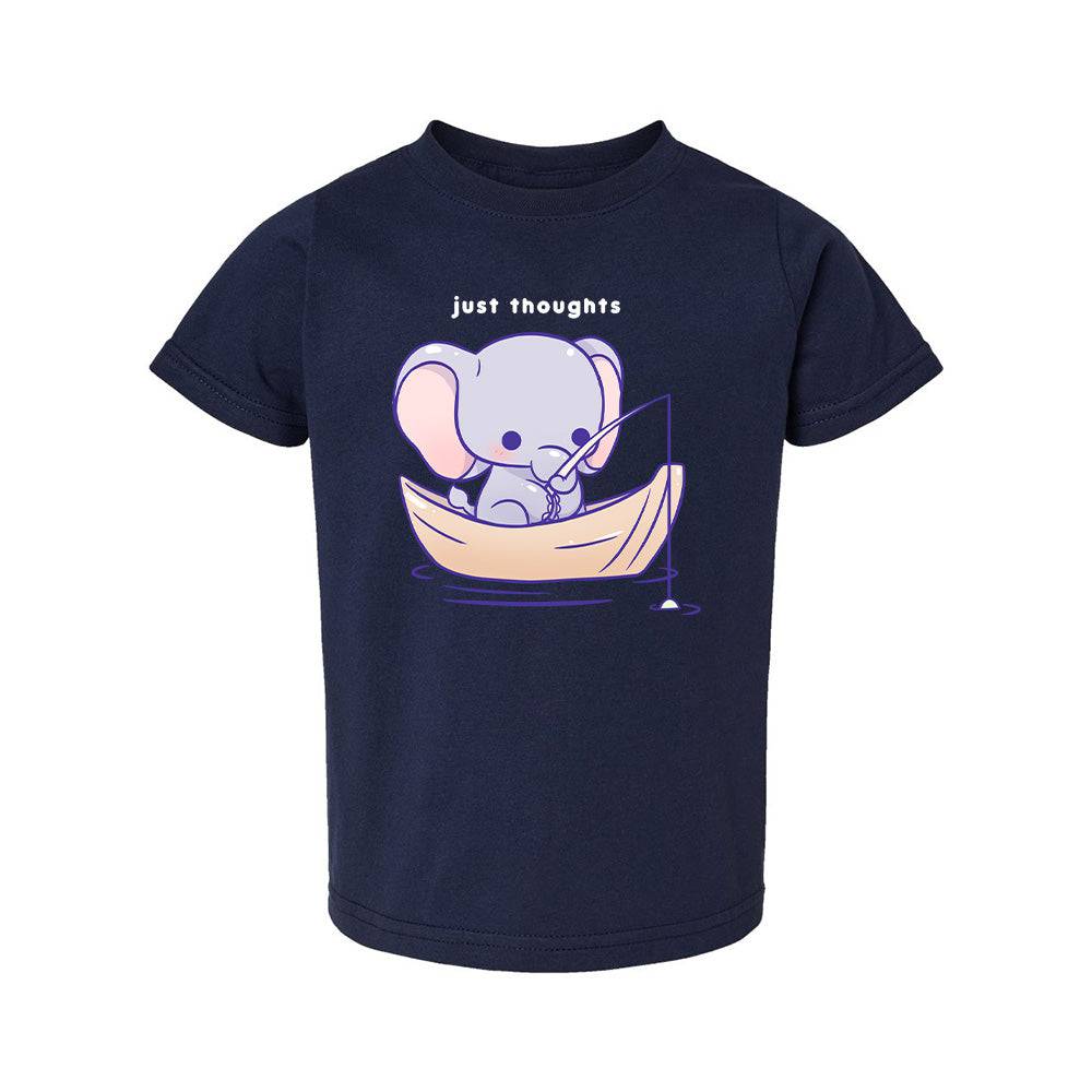Elephant Navy Toddler T-shirt